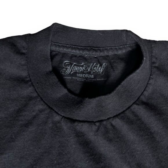 Tango Hotel X Mr Cartoon Poodle Dog Sketch Black USA Made T-shirt Men’s Size M - Picture 4 of 6